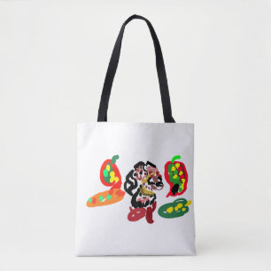 Tote Bag Renard marque l'automne