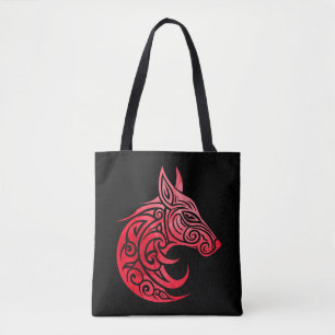 Tote Bag Renard nordique celtique