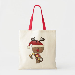 Tote Bag Renne de Rudy avec Bells