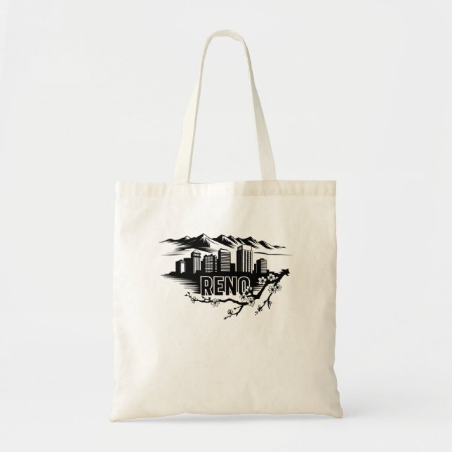 Tote Bag Reno City Nevada USA (Devant)
