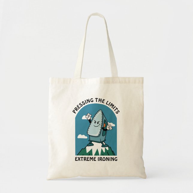 Tote Bag Repassage Limites Repassage Extrême Drôle (Devant)