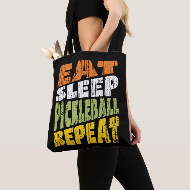 Tote Bag Répéter la répétition du ballon de basketball du s (De près)
