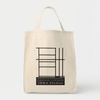 Tote Bag Réplication minimaliste 2 Comp 1 avec Brn Grocerin