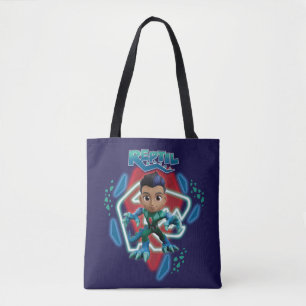 Tote Bag Reptil brillant de caractères art