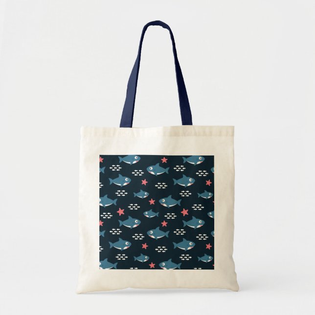 Tote Bag Requin (Devant)