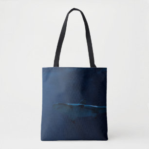 TOTE BAG REQUINS GRAS DANS LE CORPS D'EAU
