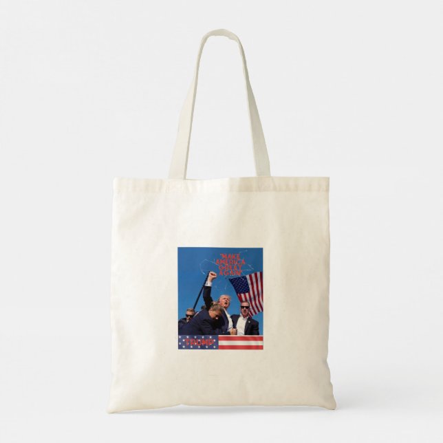 Tote Bag "Résilient pour l'Amérique !" (Dos)