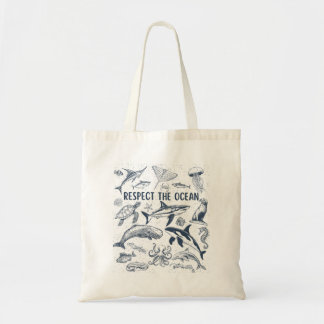 Tote Bag Respect De L'Océan