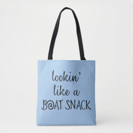 Tote Bag ressemble à un SNACK DE BATEAU