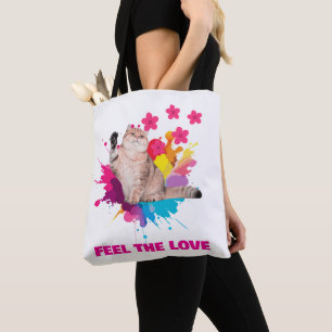 TOTE BAG RESSENTEZ L'AMOUR DESIGN TENDANCE