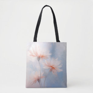 Tote Bag Ressort Hazy Pastel Fleur sauvage Pétal Florals Pa