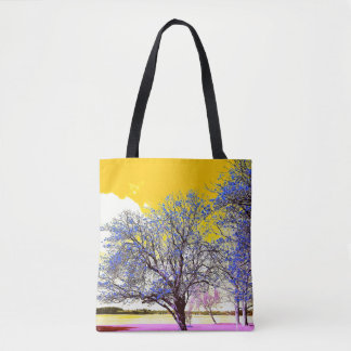 Tote Bag Ressort jaune Fourre-tout
