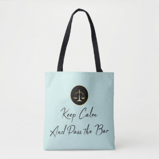 Tote Bag Reste Calme ! Passez le Bar.
