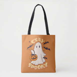 Tote Bag Restez Éffrayant