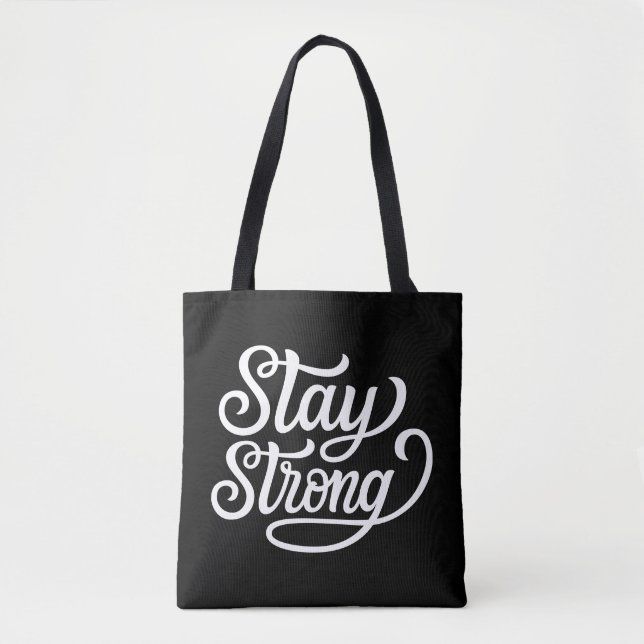 Tote Bag Restez forts (Devant)