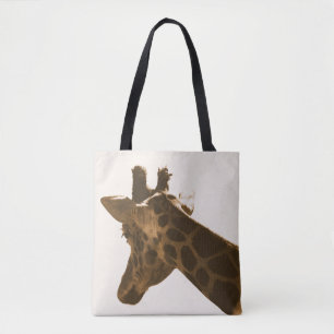 Tote Bag Reticuler profil Giraffe
