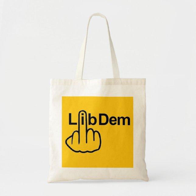 Tote Bag Retourner Dem Lib (Devant)