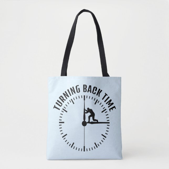 Tote Bag Retourner le temps (Devant)