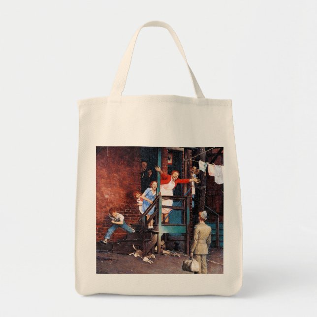 Tote Bag Retours au pays G.I. (Devant)