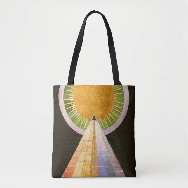 Tote Bag Retours, Groupe X, No 1 par Hilma af Klint (Devant)