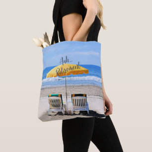 Tote Bag Retraite, une journée à la plage