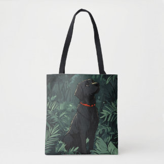 Tote Bag Rétrificateur noir placé