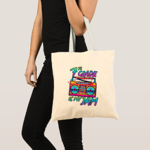 Tote Bag Rétro 80s 7e année est mon truc retour à l'école