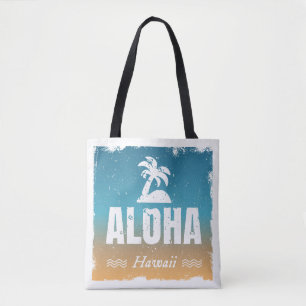 Tote Bag Rétro Aloha Hawaï