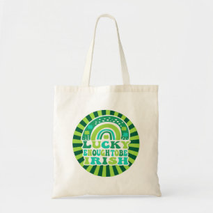 Tote Bag Rétro Assez chanceux pour être irlandais St. Patri
