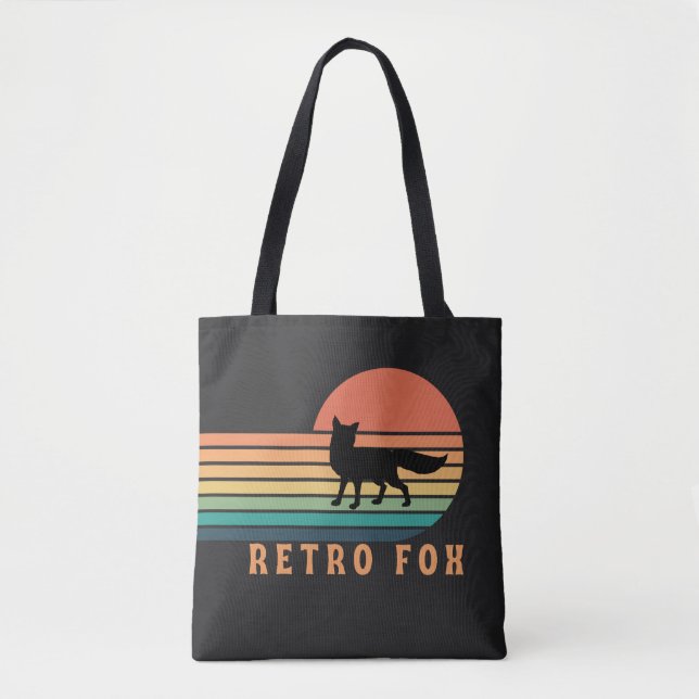 Tote Bag Retro Fox (Devant)