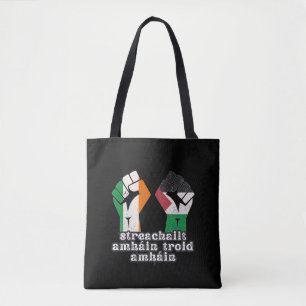 Tote Bag Rétro Irlande Palestine Solidarité Première révolu