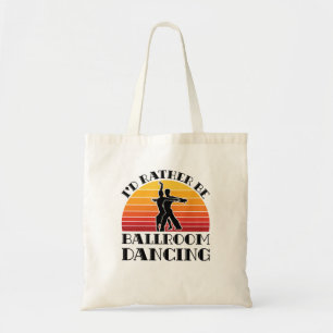 Tote Bag Retro, je préfère être danseuse de bal