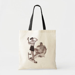 Tote Bag Rétro jeu de croquet