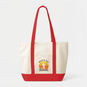 Tote Bag Retro Paddleboard Funny Beach Bachelorette Swag