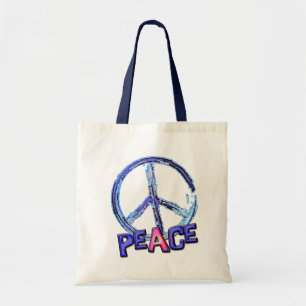 TOTE BAG RÉTRO SIGNE DE PAIX