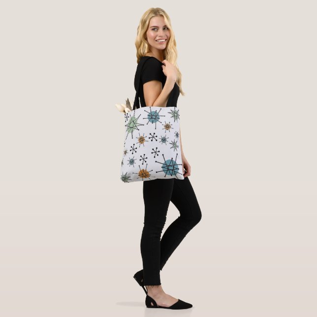 Tote Bag Retro Starburst Fourre-tout les années 70 style (Sur le modèle)
