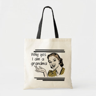 Tote Bag Rétro T-shirts et cadeaux de grand-maman