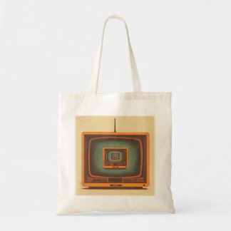Tote Bag Retro TV Infinity Fourre-tout