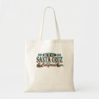 Tote Bag Retro Vintage détendu Look Père Noël Cruz Surf 2