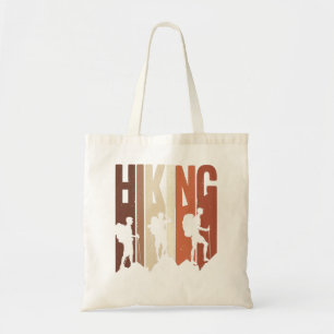 Tote Bag Rétro Vintage Randonnée Chemise Randonnée à thème 