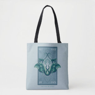 Tote Bag Retrouvez votre joie - Le Lotus Blanc