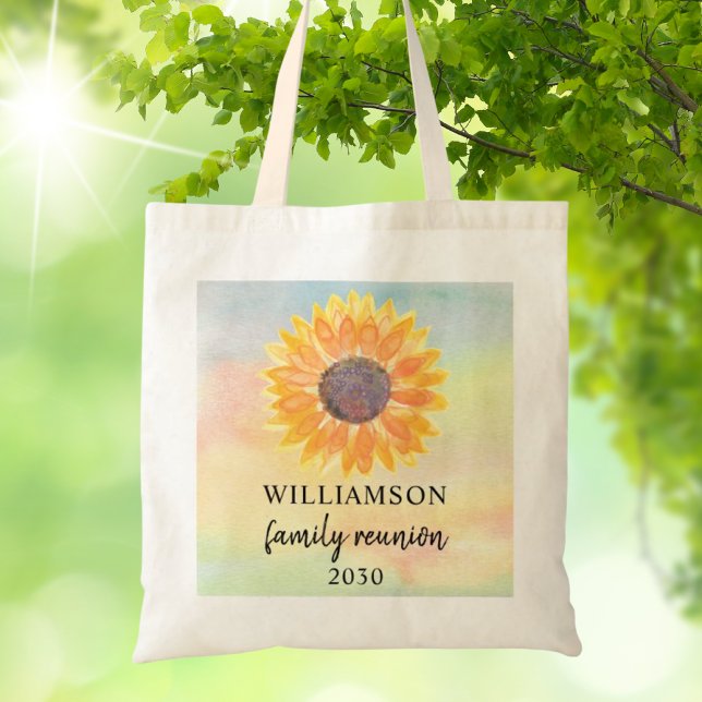 Tote Bag Réunion de famille personnalisée (Créateur téléchargé)