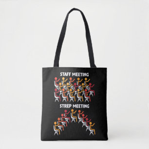 Tote Bag Réunion du groupe de la science des bactéries sur 