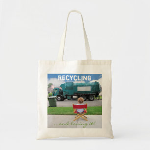Tote Bag Réutilisation… et l'aimer ! fourre-tout