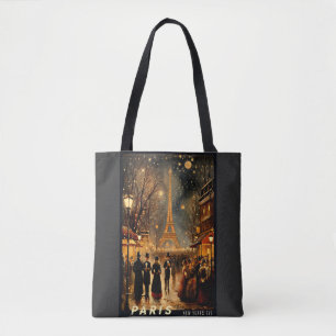 Tote Bag Réveillon du Nouvel An à Paris