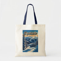 Revelstoke Canada Vintage hivernal