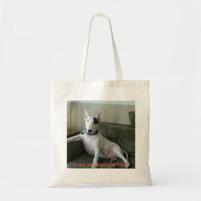 Tote Bag Rex La TV Terrier "que j'espère que vous avez (Devant)