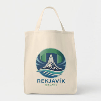 Tote Bag Reykjavik Iceland Europe