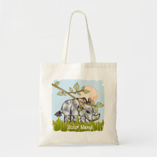 Tote Bag Rhinocéros se cachant