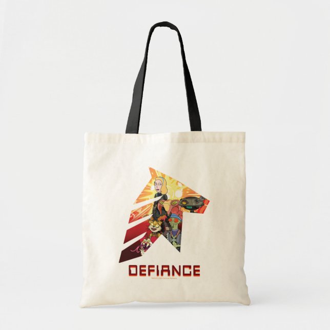Tote Bag RICK ET MORTY™| Espace Beth Defiance Crew (Devant)